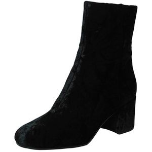NEW Via Spiga Fletcher Black Velvet Ankle Boot
